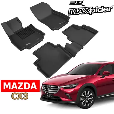 Thảm Lót Sàn MAZDA CX3 chính hãng 3D MAXpider KAGU