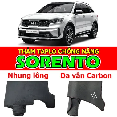 Thảm Taplo cho xe KIA SORENTO