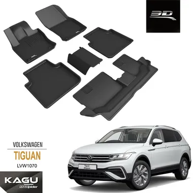 Thảm Lót Sàn VOLKSWAGEN TIGUAN chính hãng 3D MAXpider KAGU