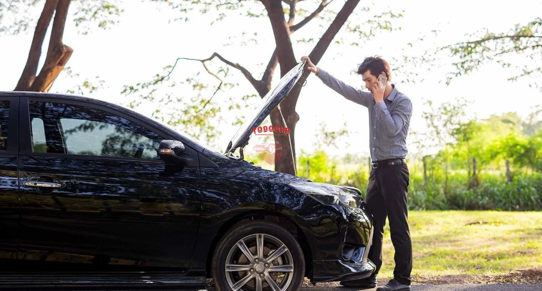 Gọi cứu hộ khi xe không thể tiếp tục di chuyển