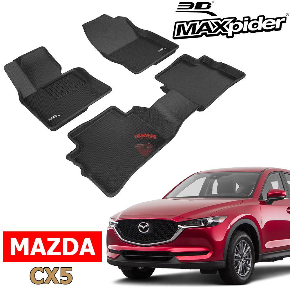 Thảm lót sàn MAZDA CX5 chính hãng 3D MAXpider KAGU từ Taiwan