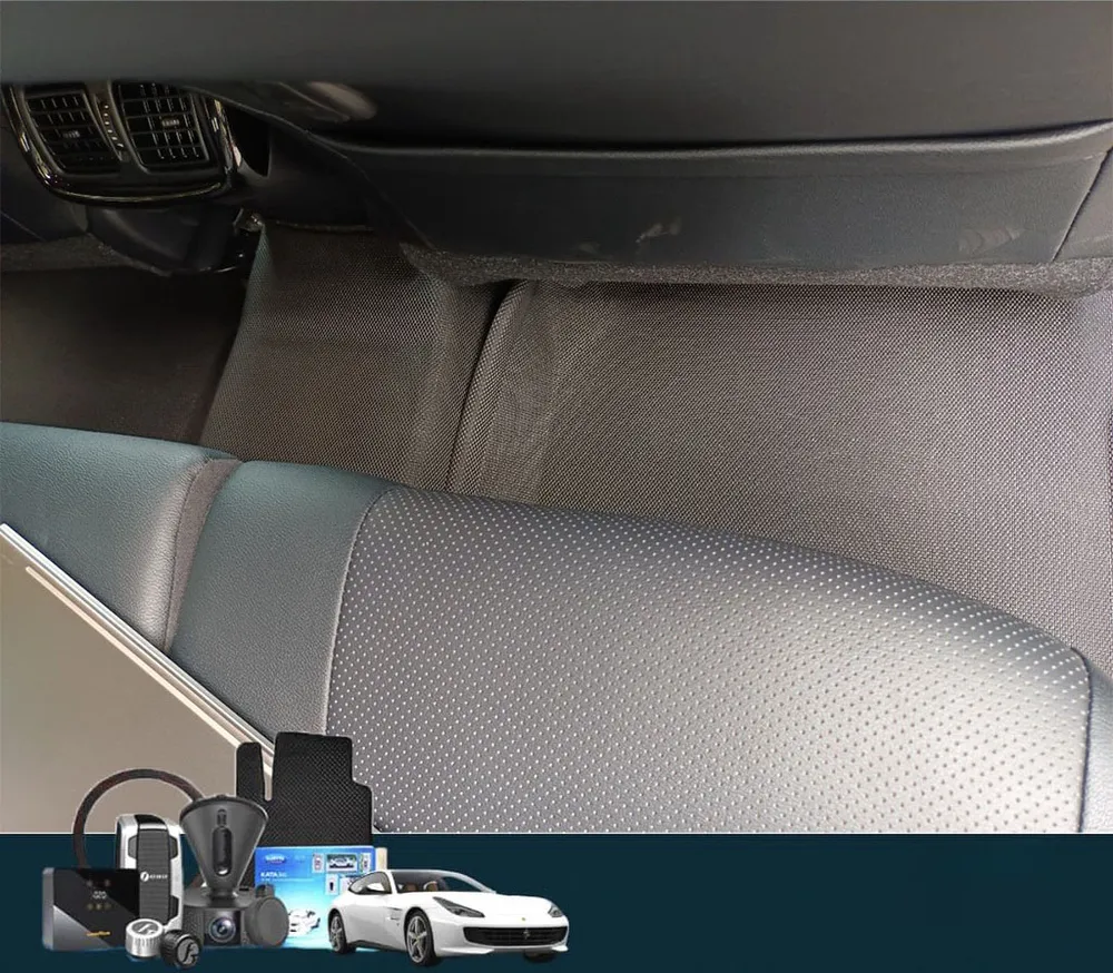 Thảm lót sàn TOYOTA HILUX chính hãng 3D MAXpider KAGU lắp hàng ghế thứ 2